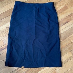 Black BCBG pencil skirt